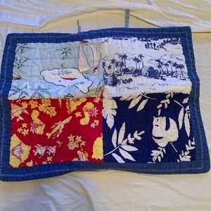 POTTERY BARN lot of 3 quilted pillow sham covers